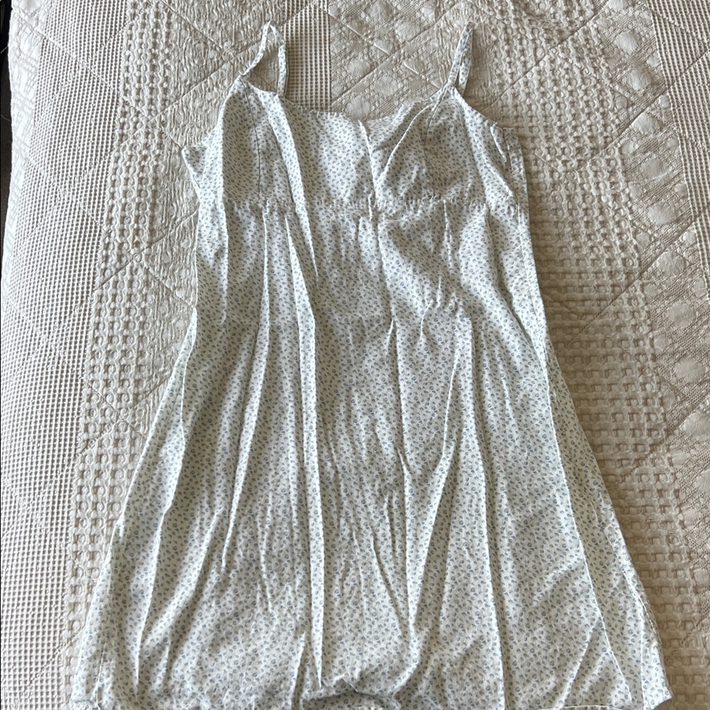 Brandy Melville Blue Floral Dress
